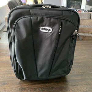 eBags Rolling Laptop Briefcase Bag (Black)